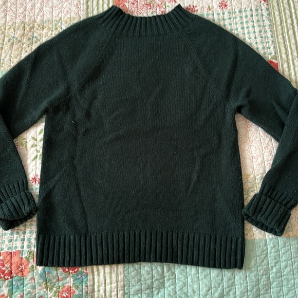 J.Crew Hunter green wool-blend pullover sweater - Picture 3 of 4